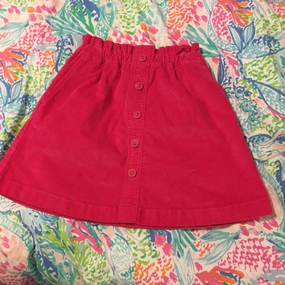 Crewcuts Hot Pink Corduroy Skirt - Picture 1 of 4